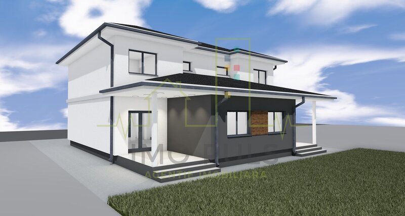 Duplex nou in Mosnita Veche. Teren generos