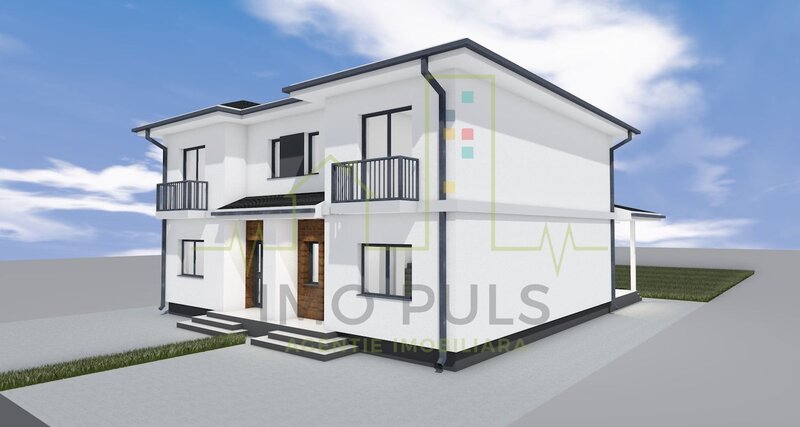 Duplex nou in Mosnita Veche. Teren generos