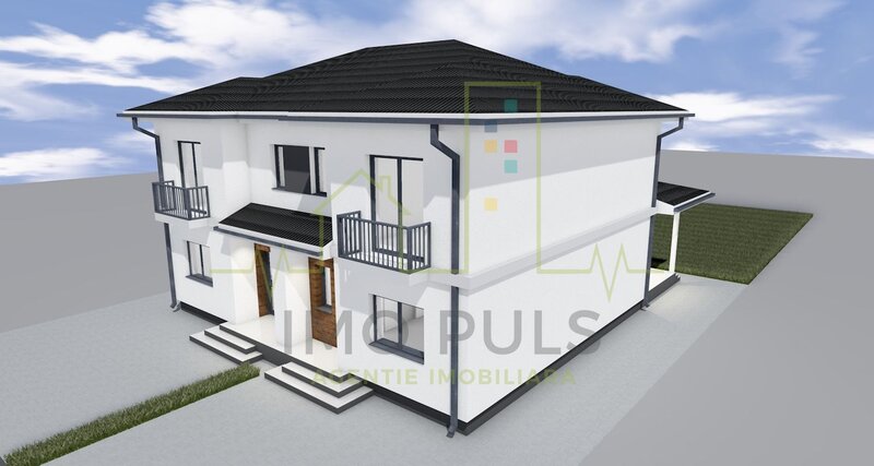 Duplex nou in Mosnita Veche. Teren generos